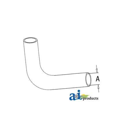 A & I Products Radiator Hose, Upper 9" x1" x1" A-F0NN8260AA